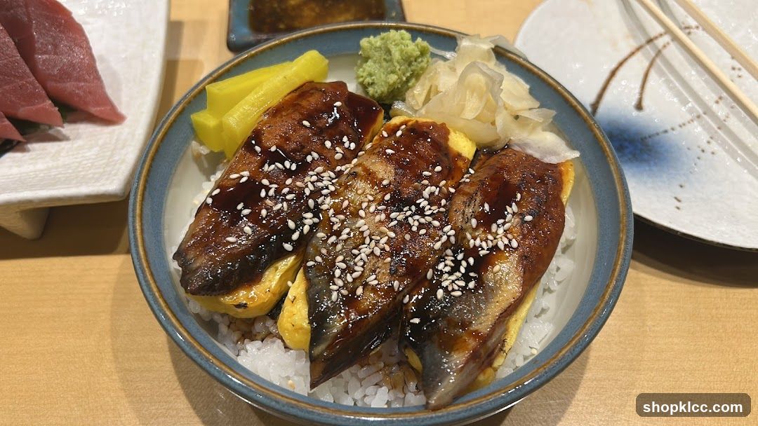 Eel Rice Bowl with Sides
