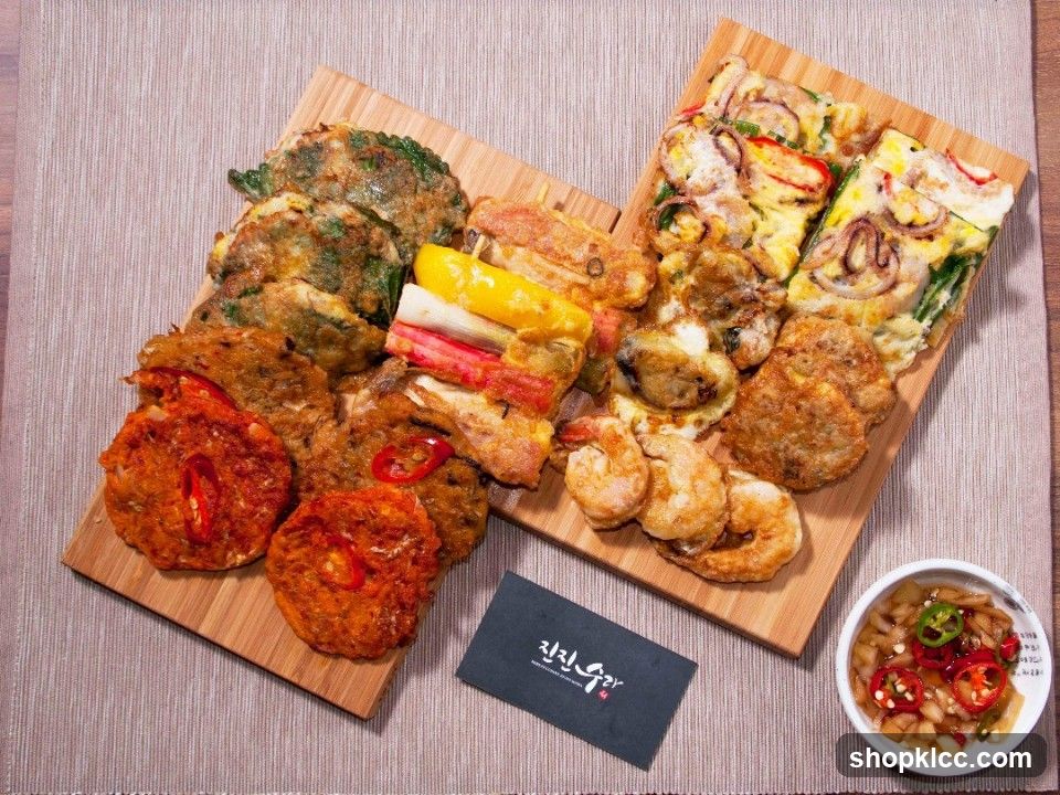 Korean Fried Food Platter