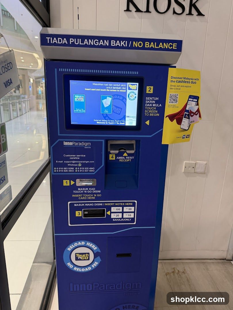 Touch 'n Go Kiosk