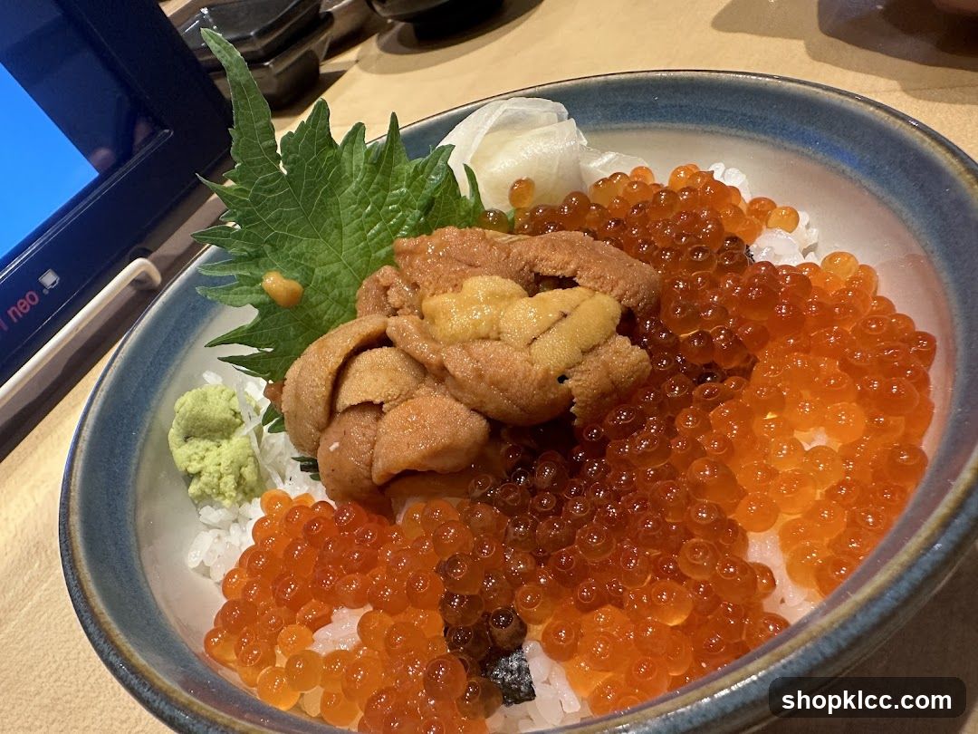 Sashimi Bowl with Fish Roe
