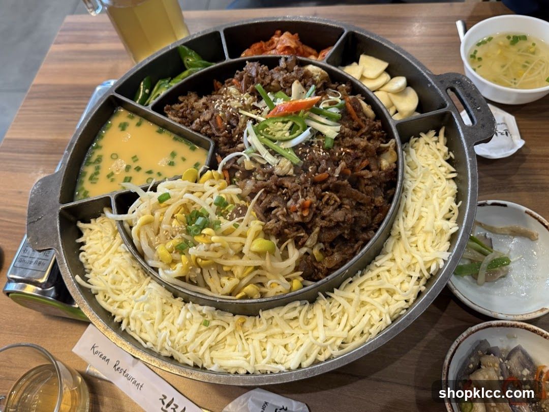 Korean BBQ Platter with Side Dishes