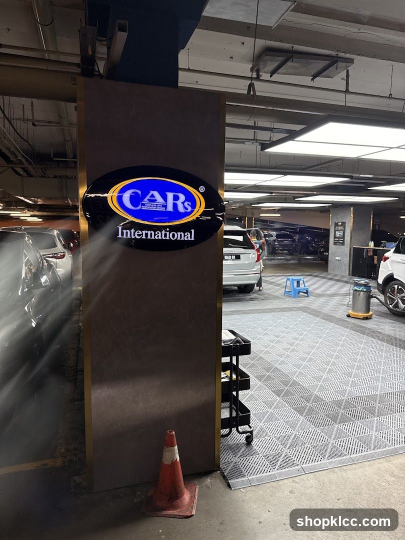 Car Wash Interior View