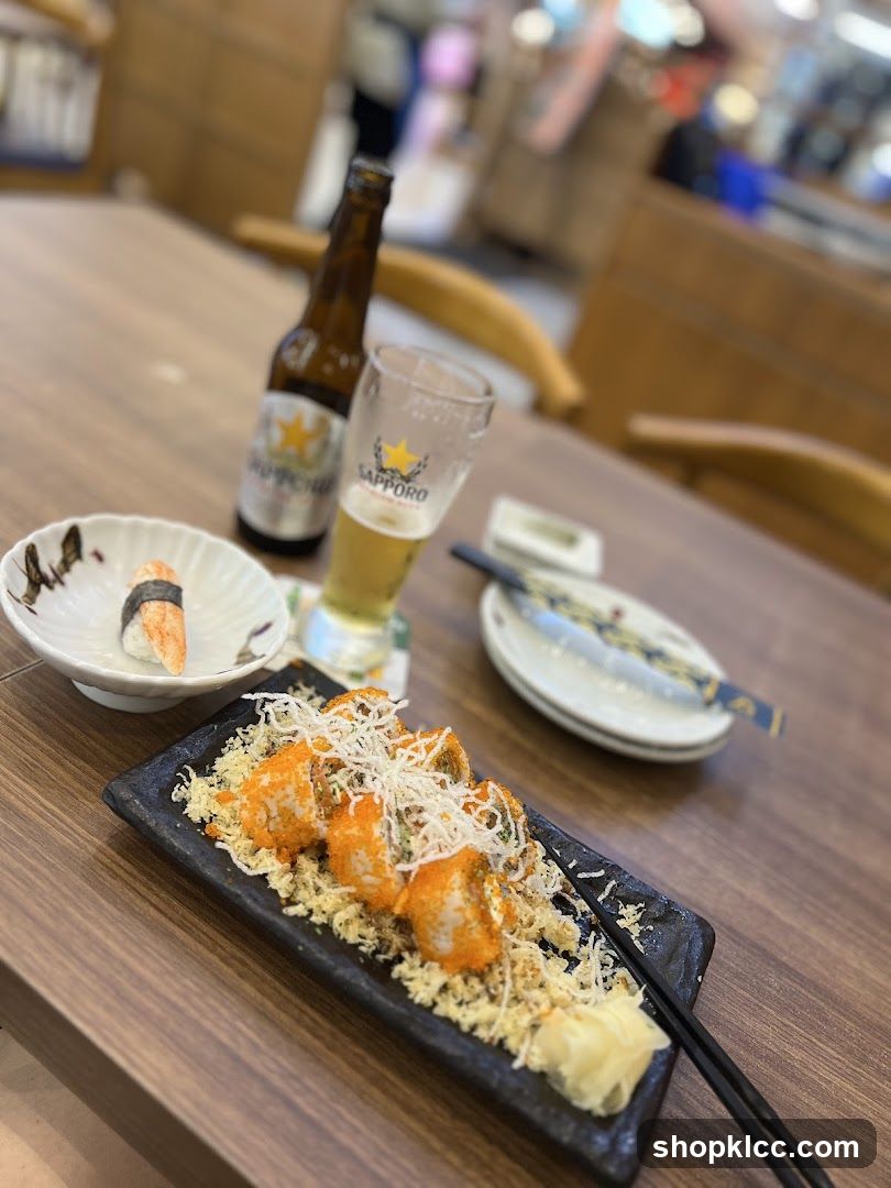 Sushi and Beer