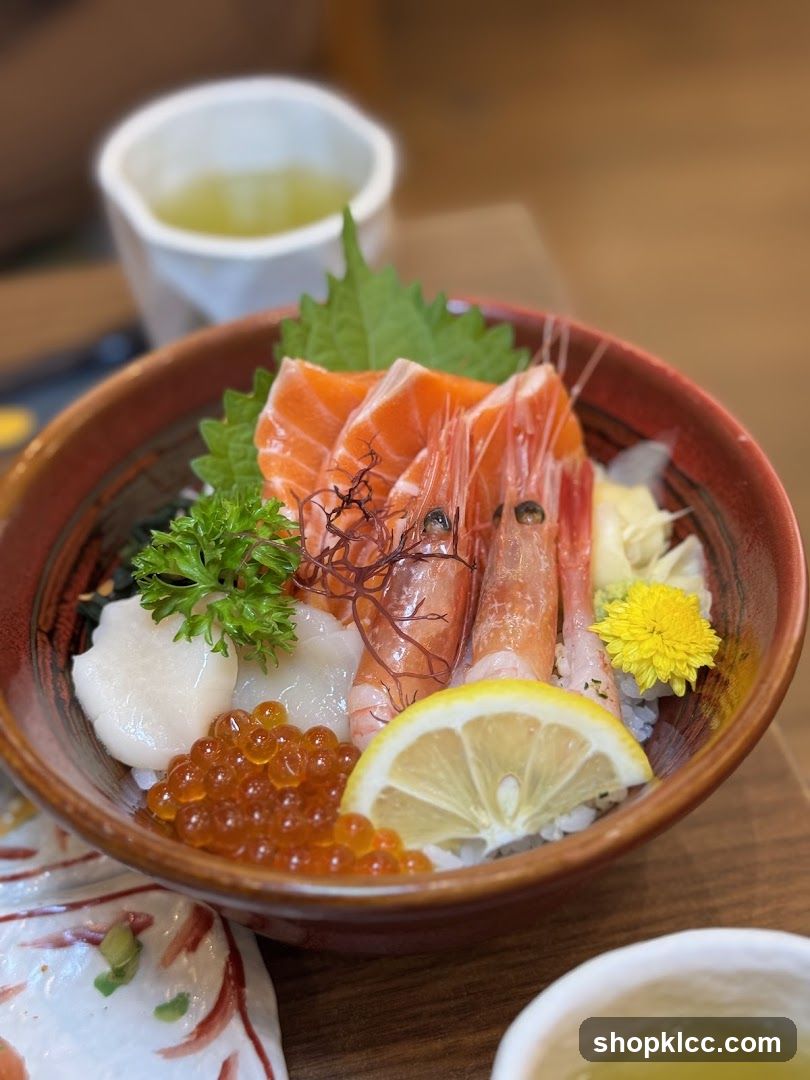 Sashimi Rice Bowl