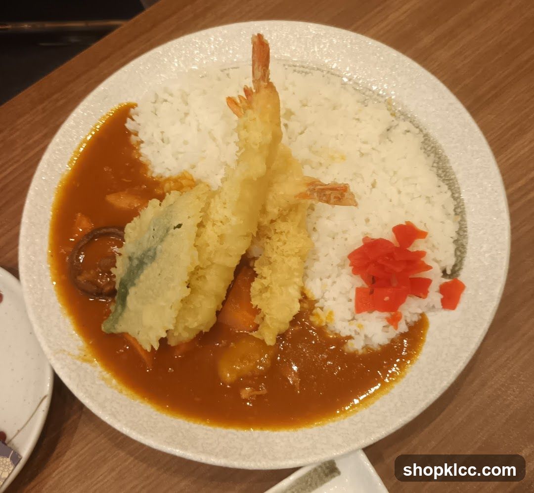 Shrimp Tempura Curry Rice