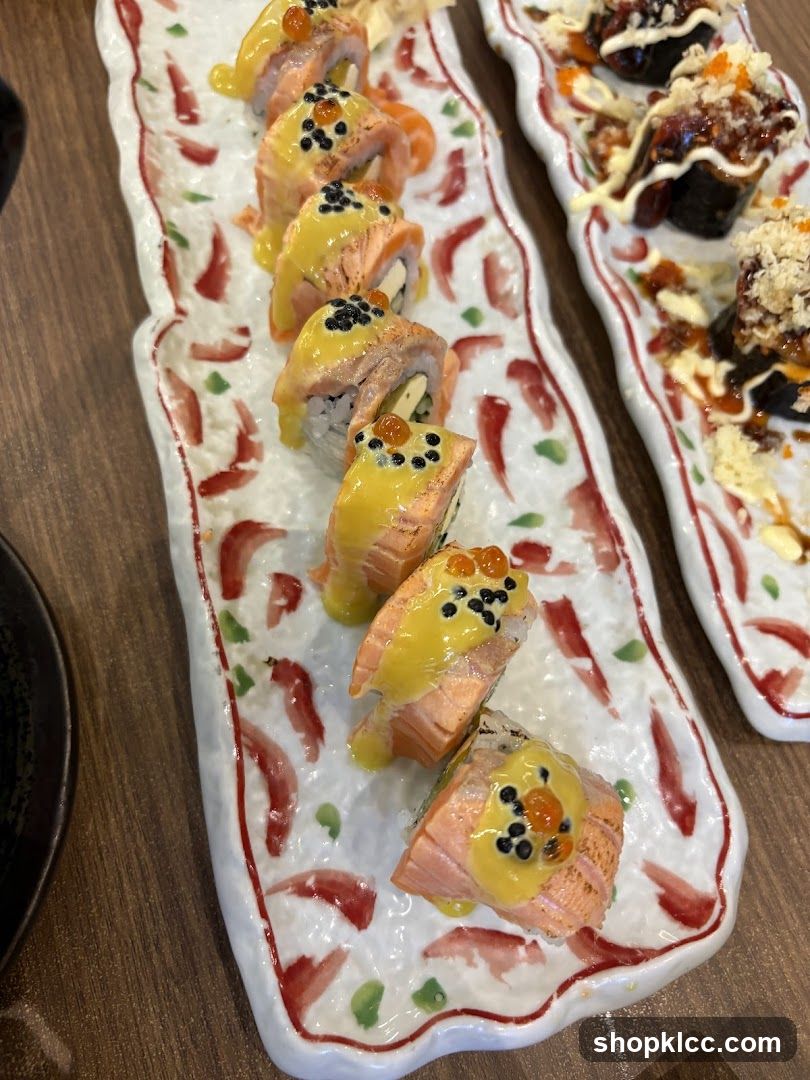 Salmon Sushi Rolls