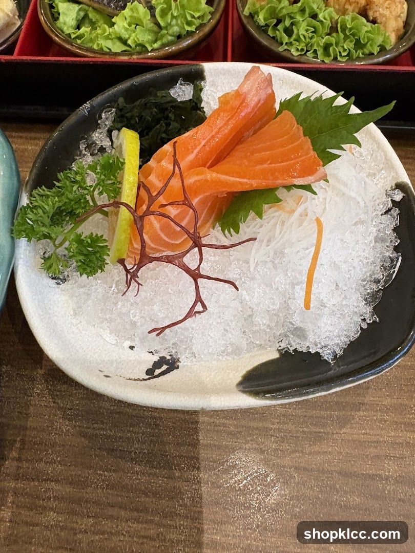 Salmon Sashimi