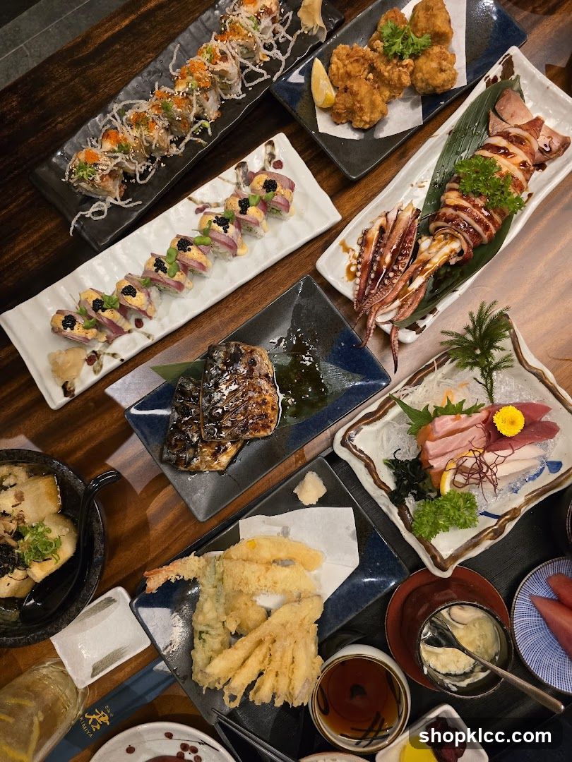 Assortment of Japanese Dishes