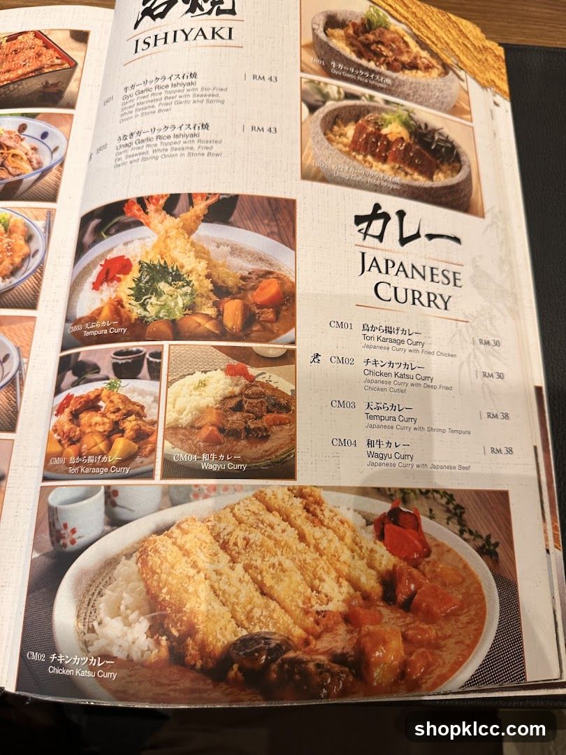 ISHIYAKI & JAPANESE CURRY