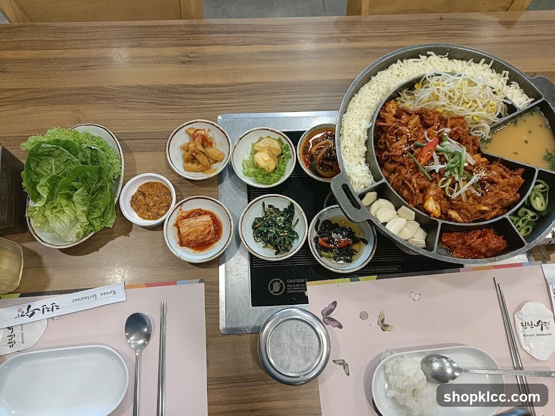 Korean Hot Pot Meal