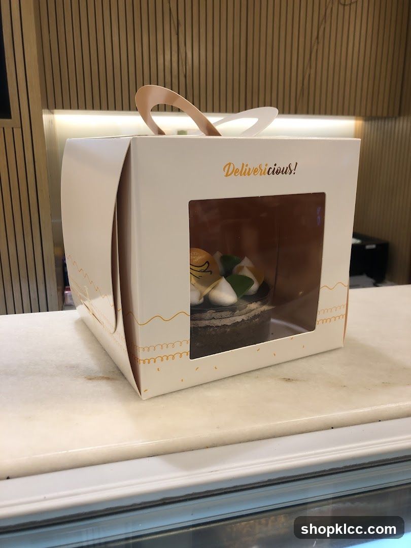 Cake in a box