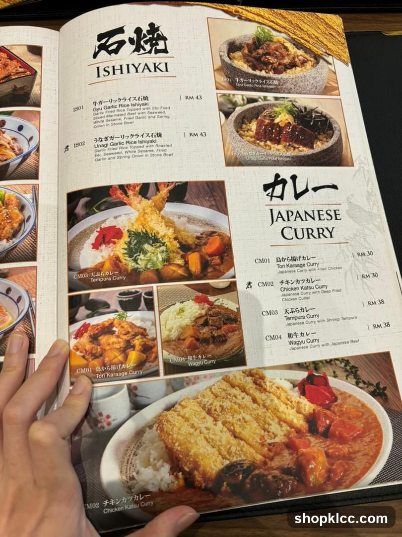 ISHIYAKI & JAPANESE CURRY