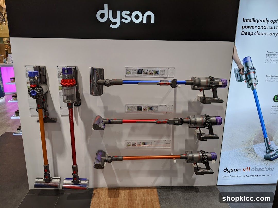 Dyson Vacuum Display