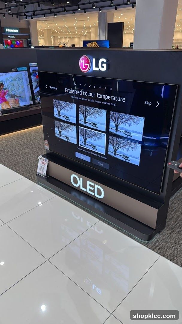 LG OLED TV Display