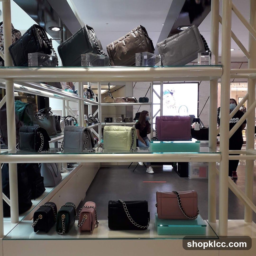 Handbags on Display