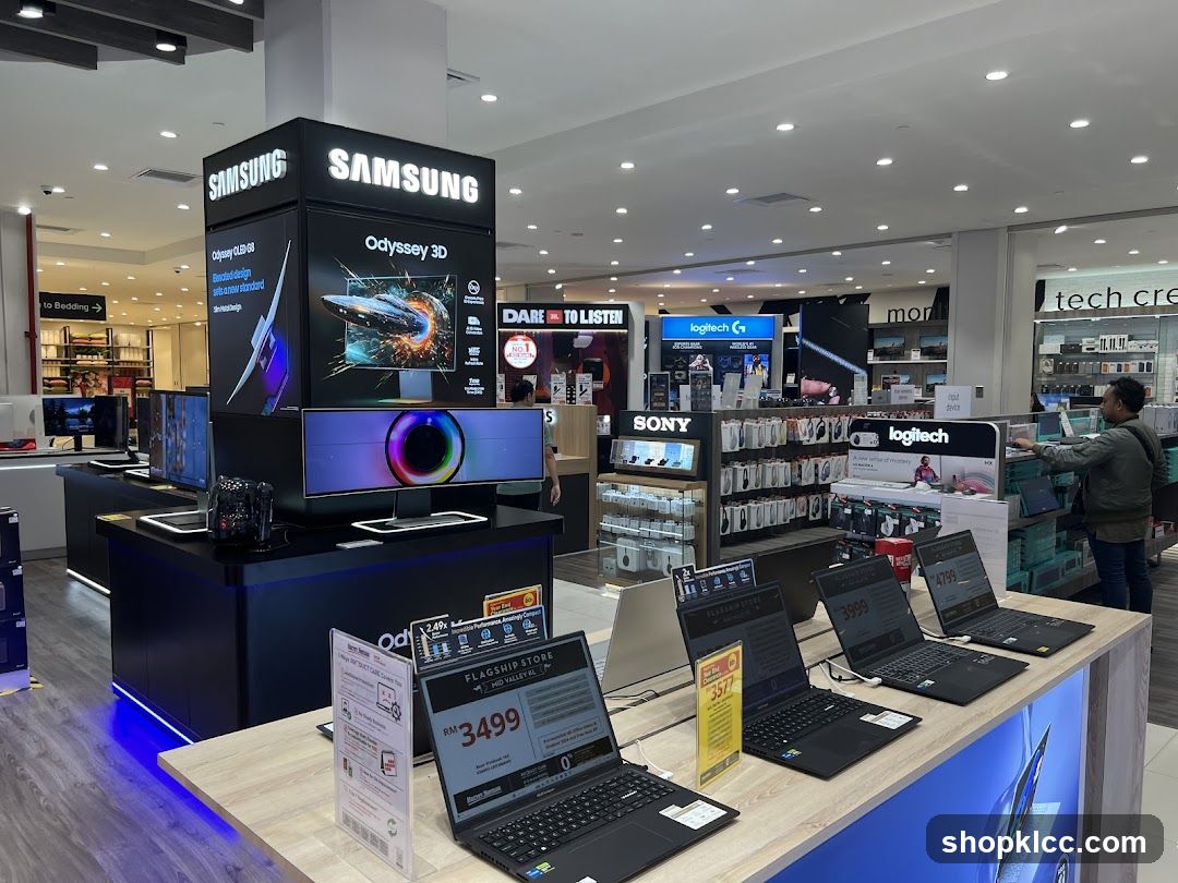Electronics Store Display