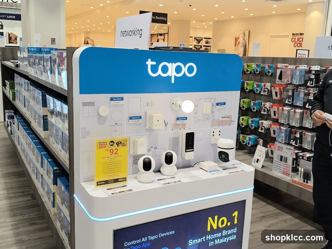 Tapo Smart Home Products Display