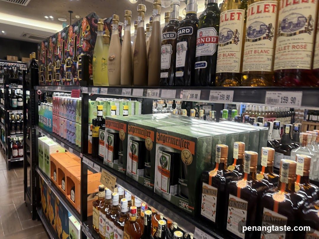 Liquor Store Shelves