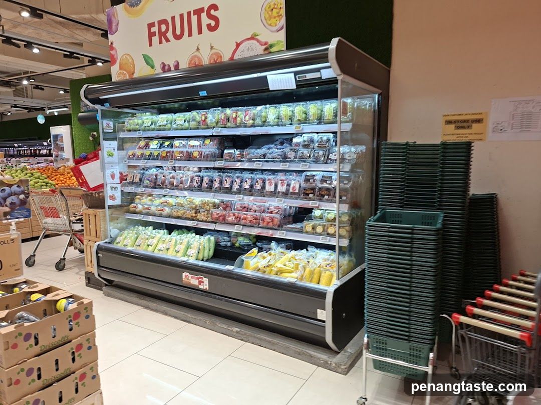 Supermarket Produce Aisle