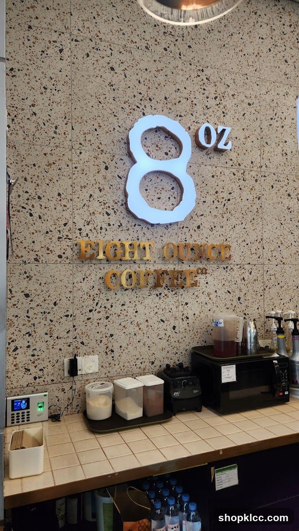Eight Ounce Coffee Co. Signage