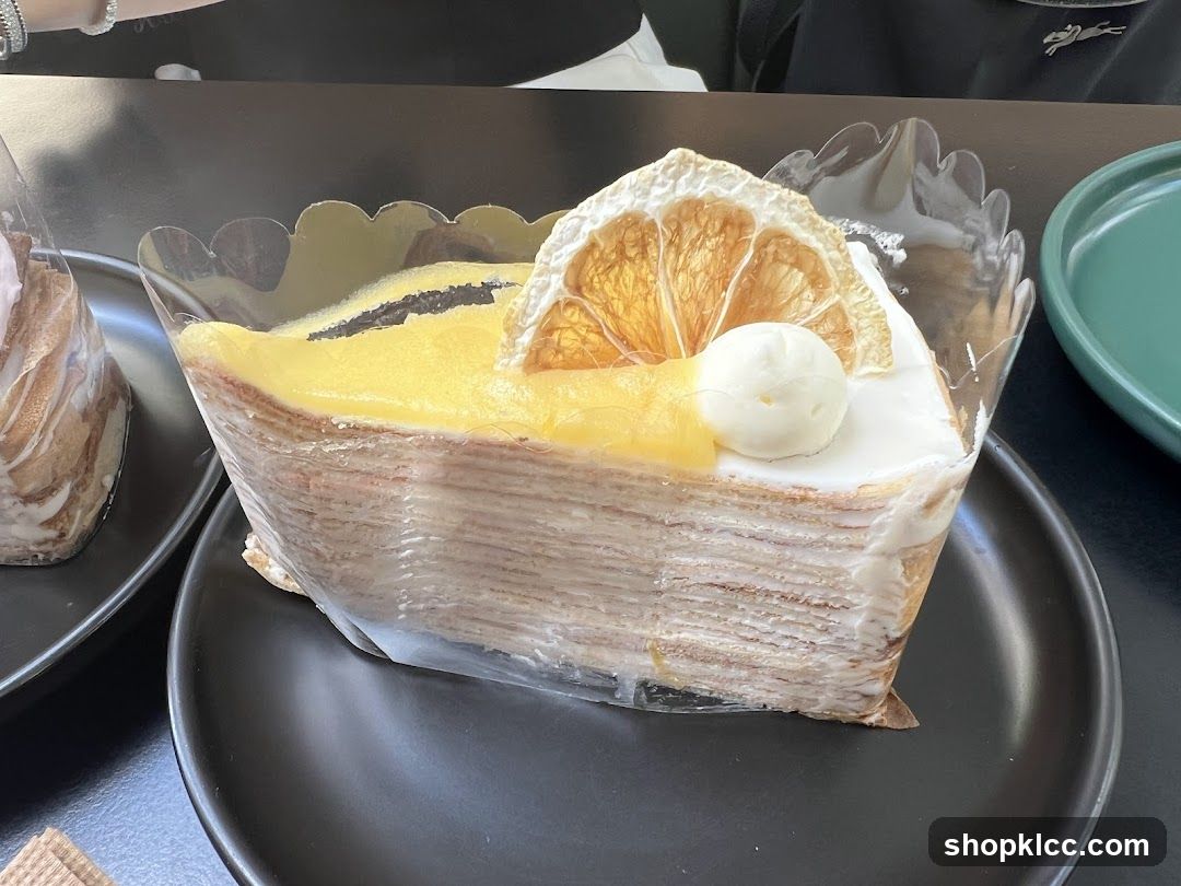 Crepe Cake Slice