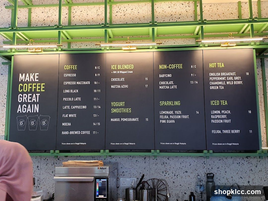 Coffee Menu