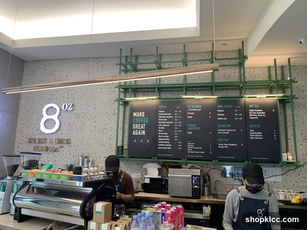 Coffee Shop Menu