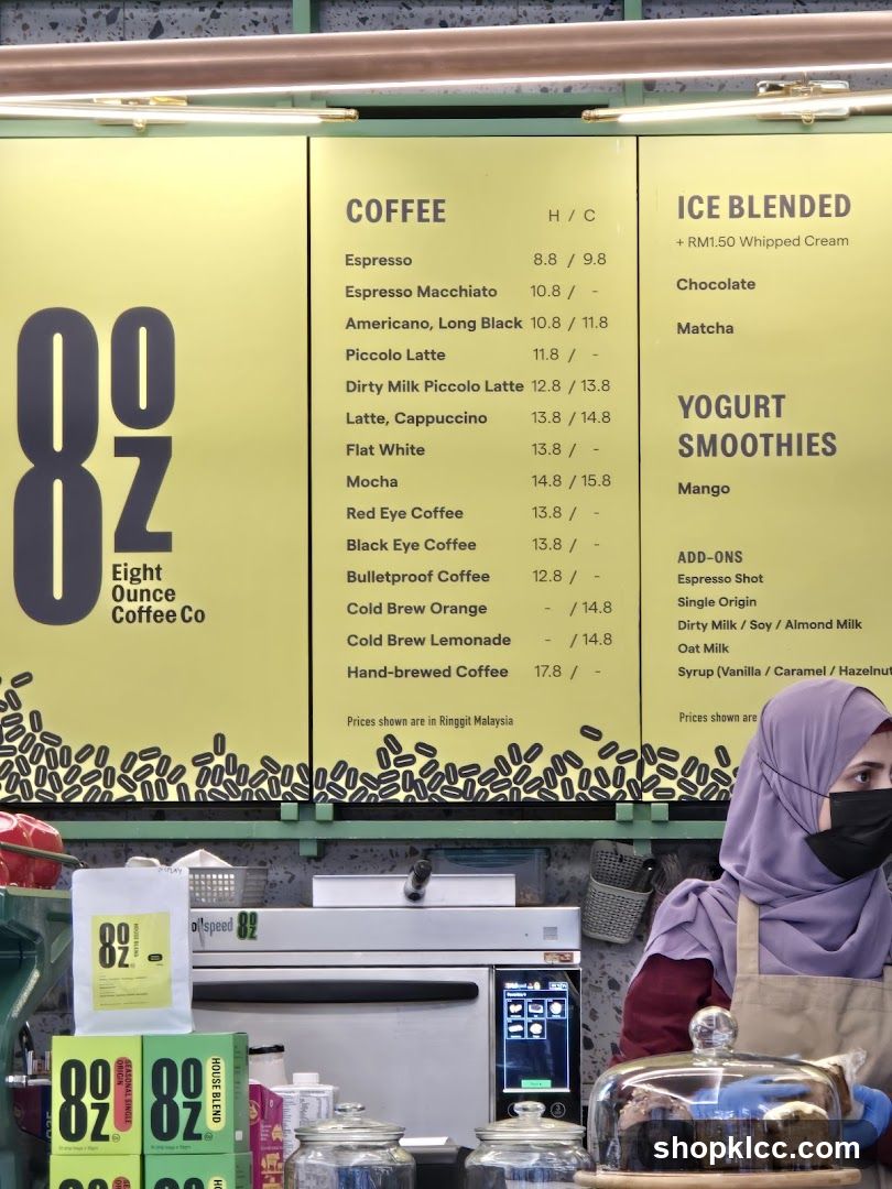 Coffee Menu