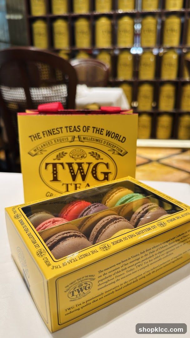TWG Tea Macarons
