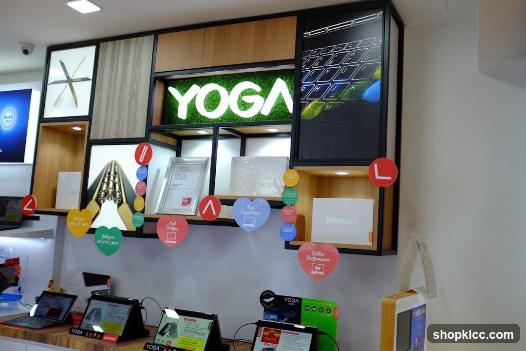 Lenovo Yoga and Ideapad Display