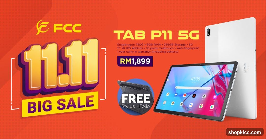 11.11 Big Sale for Tab P11 5G