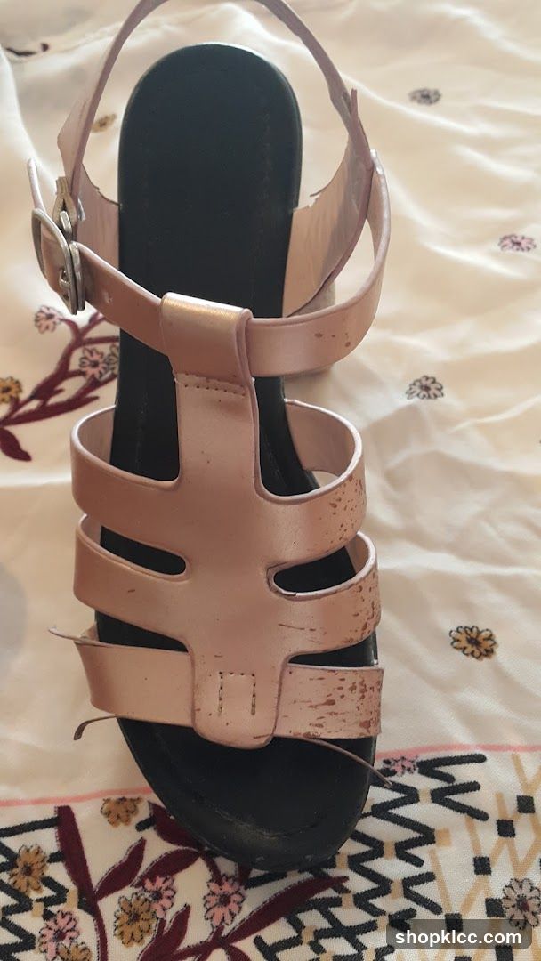 Pink Gladiator Sandals