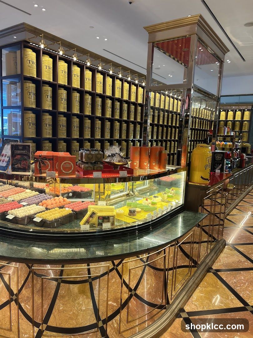 Dessert Display and Tea Tins