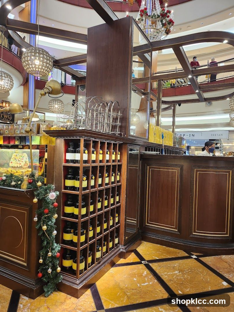 Tea shop display