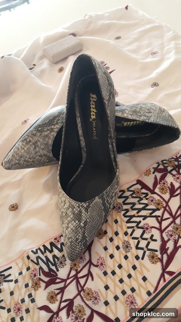 Bata Snakeskin Heels