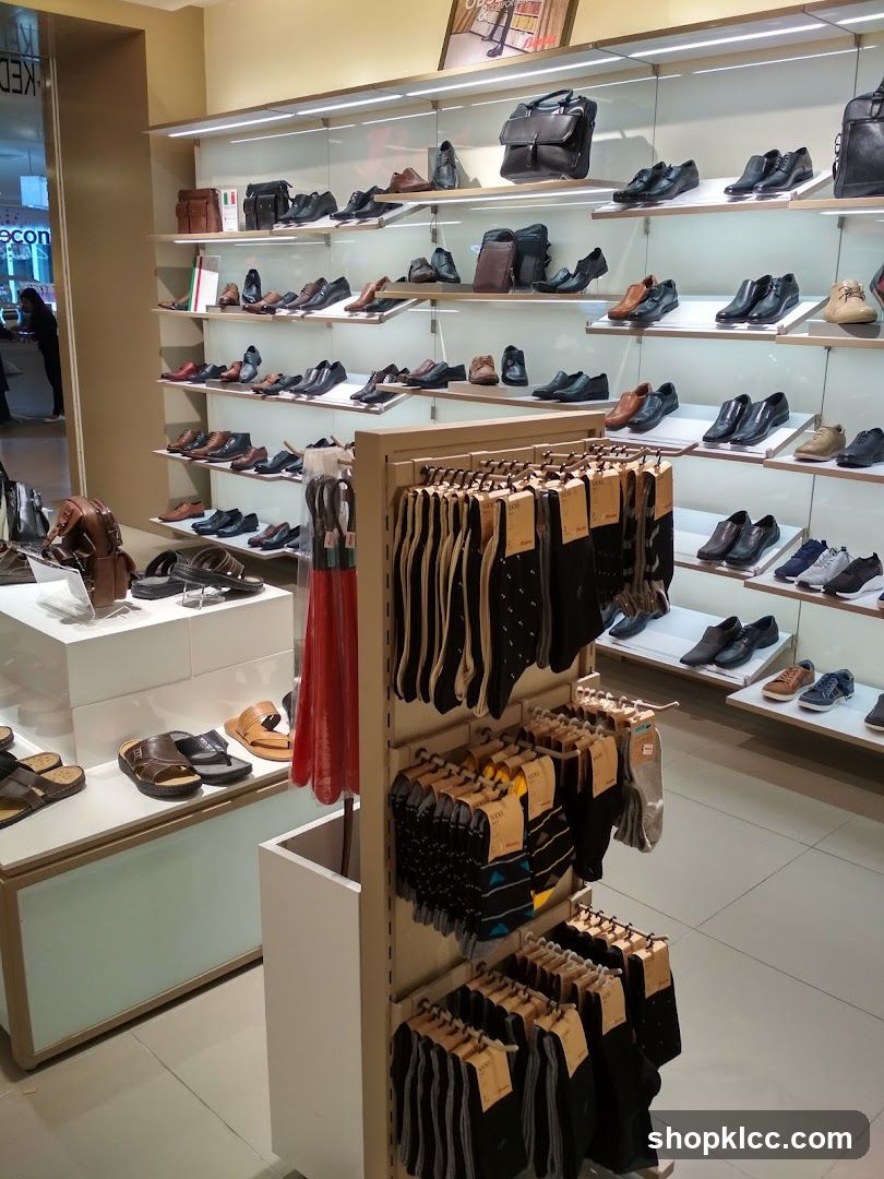 Shoe and Sock Store Display