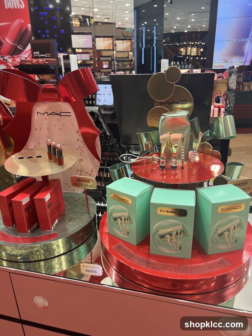 MAC Cosmetics Display