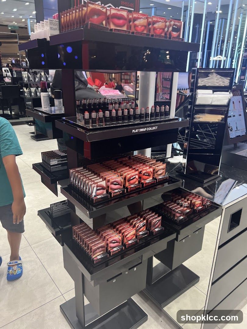 MAC Cosmetics Display