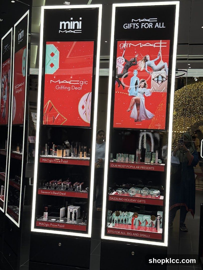 MAC Cosmetics Display
