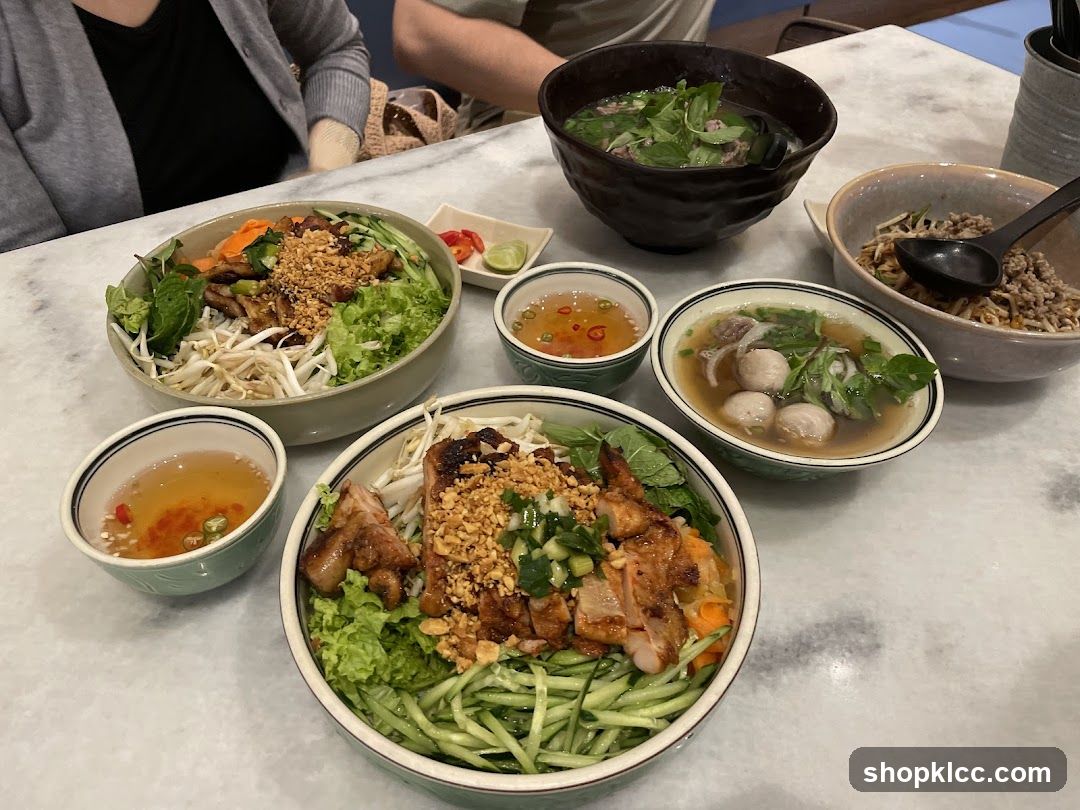 Vietnamese Noodle Bowls