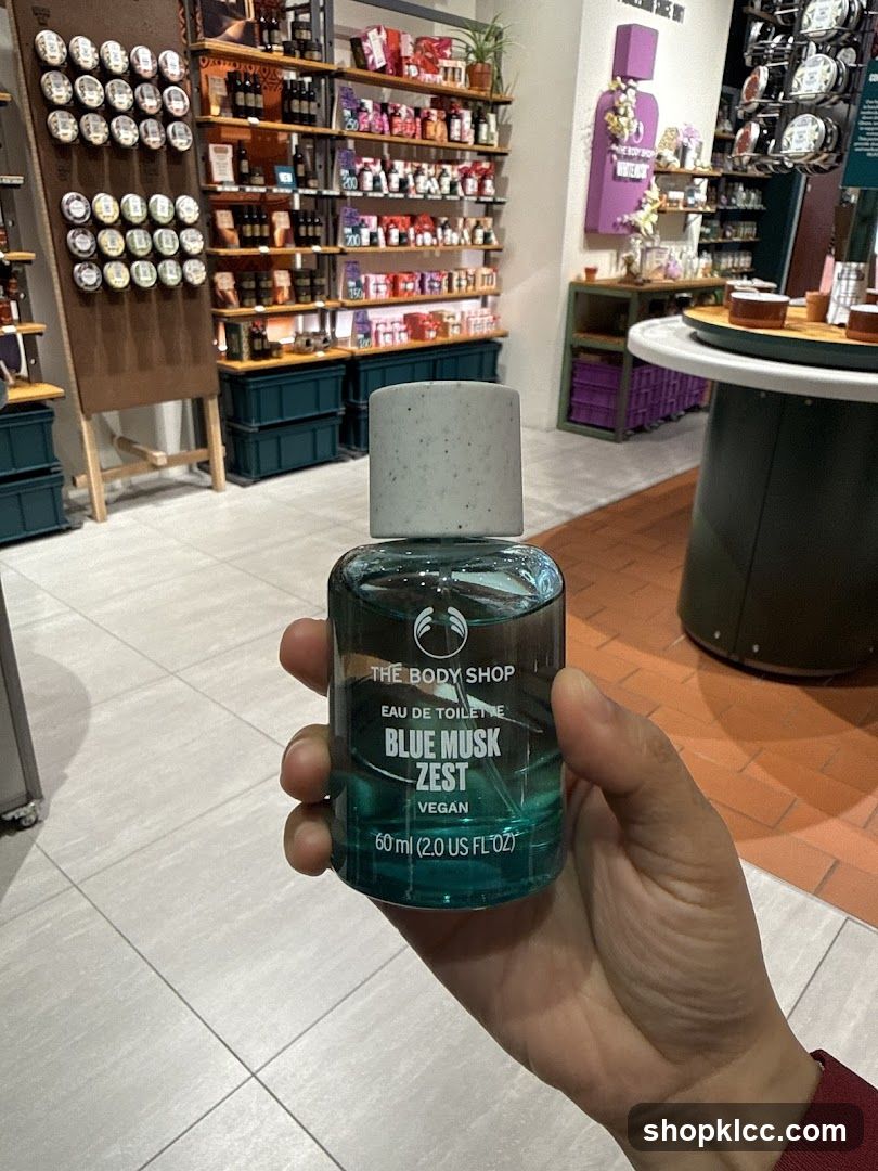 The Body Shop Blue Musk Zest Eau de Toilette