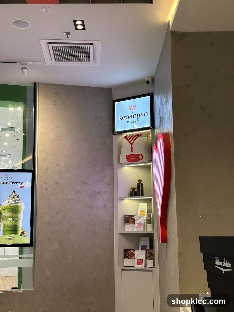 Kenangan Coffee Display