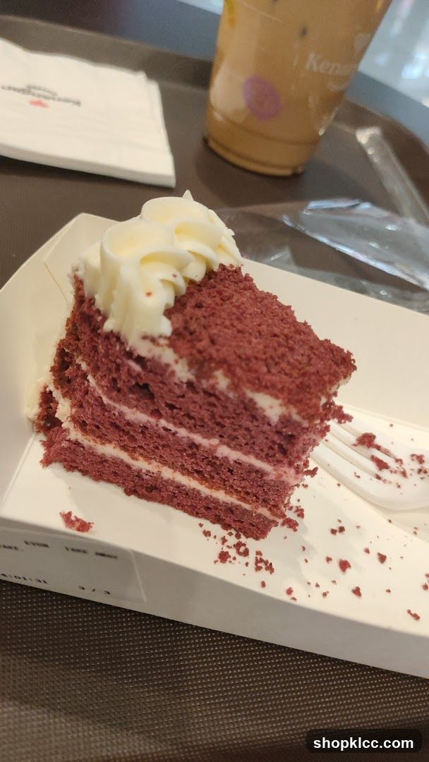 Red Velvet Cake Slice