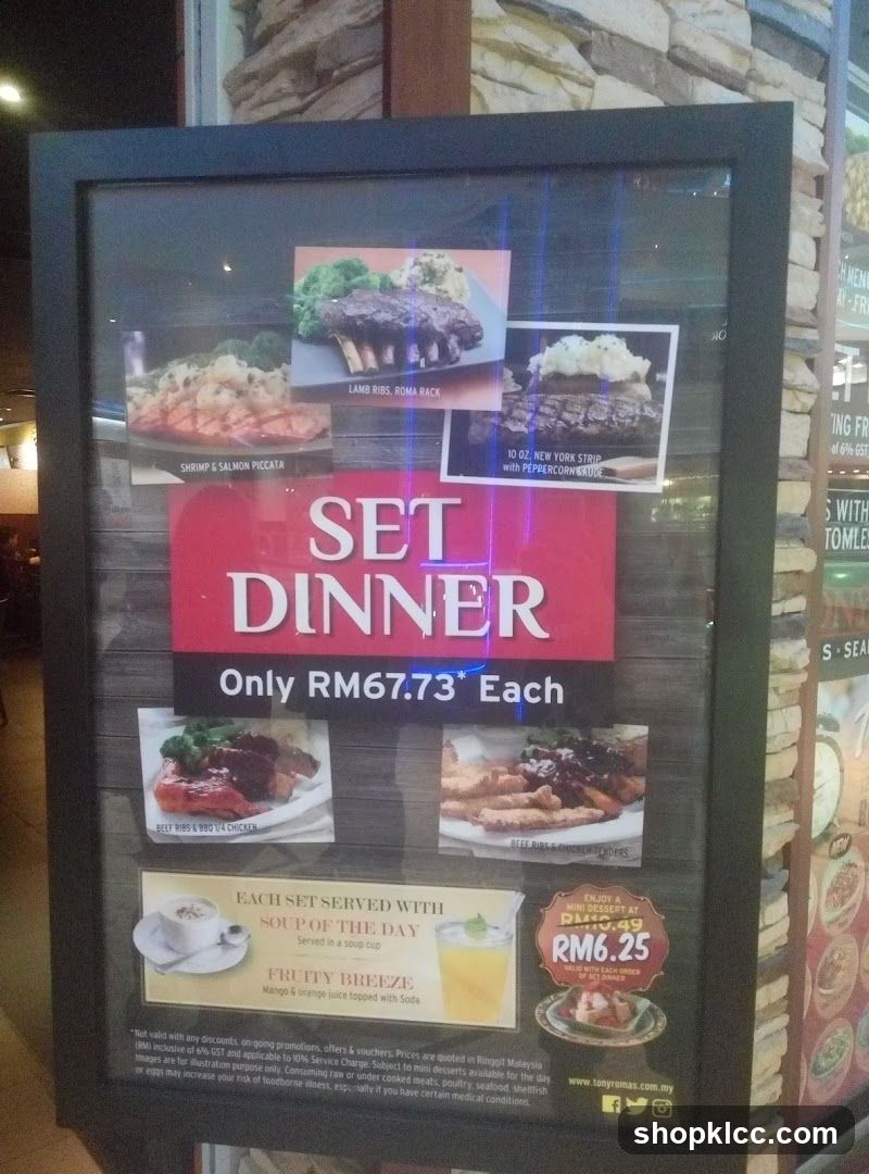 Set Dinner