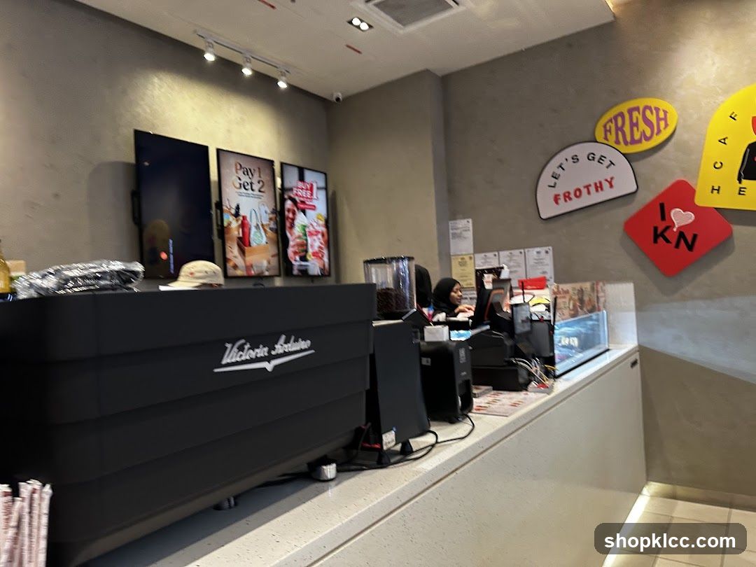 Coffee Shop Counter