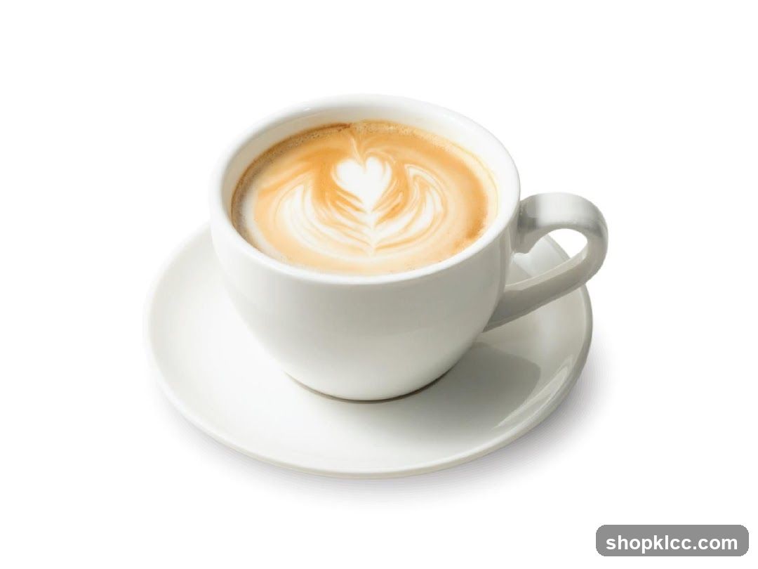 Latte with Heart Art