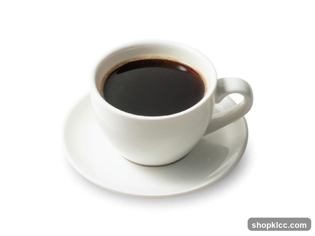 White Cup of Black Coffee