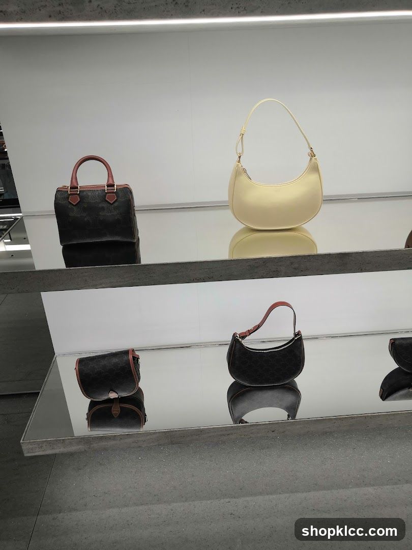 Handbags on Display