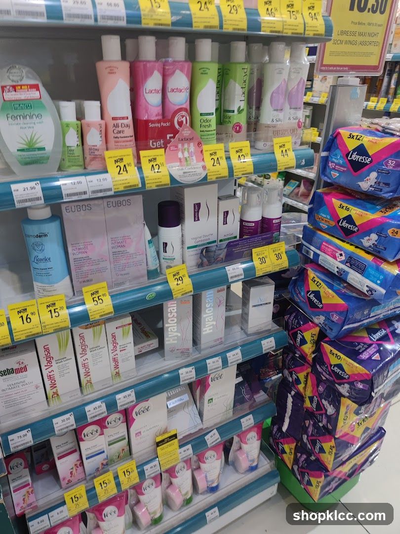 Feminine hygiene and personal care products