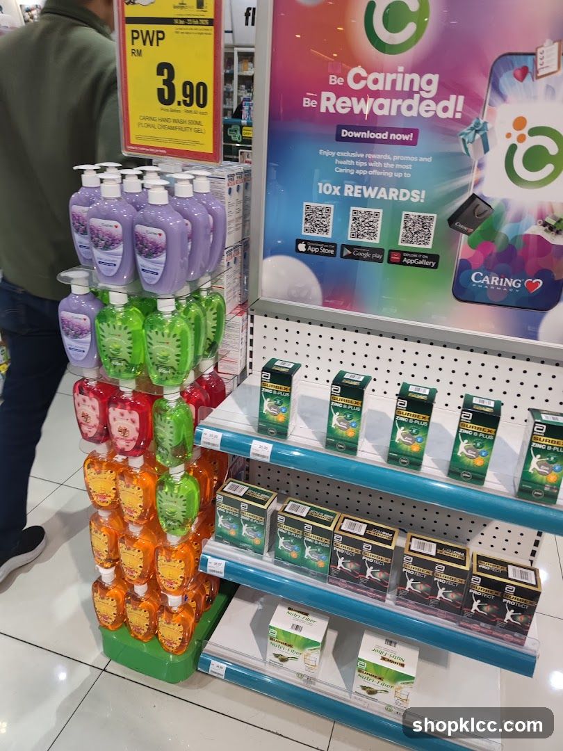 Caring Pharmacy Display
